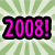 The New Years 2008 Badge badge