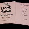 *The Name Game*