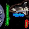 Everything has short-circuited and the shuttle is drifting.