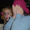 my friend kittie and i are superheroes.  we go on bus trips to convents.